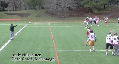 Lacrosse Diamond 1v1 Buildup